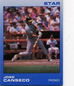 1990 Star Light Blue Promo blank back matte     