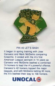 1989 Unocal Pin Let's Bash 