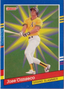 1991 Donruss Grand Slammers Border Variation           