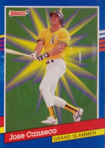 1991 Donruss Grand Slammers Border Variation           