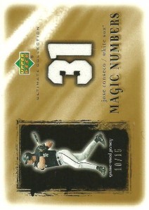 2001 Ultimate Collection Game Jersey Gold /15                   
